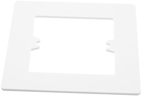 jojofuny Cubierta para Interruptor de Luz de Plástico Resistente al Calor Tapa Decorativa para Pared Tipo Diseño Minimalista y Fácil Instalación para Protección y Embellecimiento