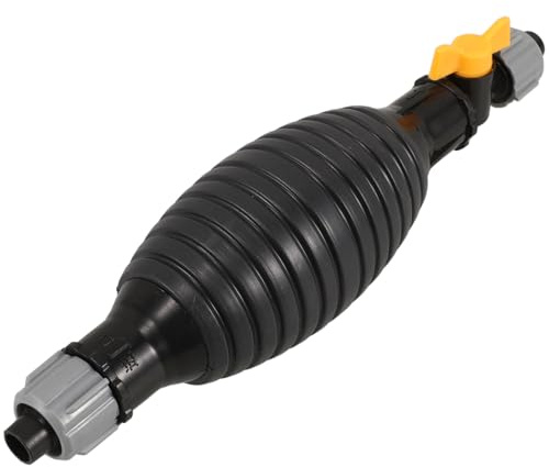 Healeved Pompe à Siphon Manuelle Transfert Huile et Eau, Ampoule Auto-amorçante, Kit Siphon Portable, Usage Automobile et Aquarium, Pompe à Main Essence Polyvalente, Outil Garage