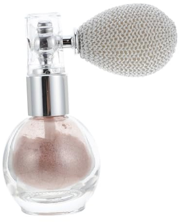 Rociador de Brillo Iluminador y Purpurina para Mujer Blanco | Spray de Brillo en Polvo, Uso para Club y Celebración, Diseño Chic y Fácil de Usar
