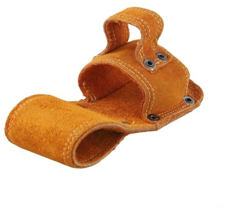 Support De Marteau en Cuir pour Ceinture – Pochette À Outils en Cuir Vachette Résistante, avec Double Fente, Convient Aux Marteaux À Griffes Et Outils Manuels pour Menuisiers(Double Hole)