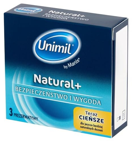 UNIMIL NATURAL ist ein klassisches Kondom, das Vergnügen und natürliche Erfahrung mit voller Sicherheit verbindet. Ermäßigt in 3er Packs