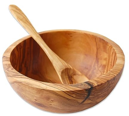 D.O.M.® Bol à céréales en bois d'olivier 14 cm ohne Löffel