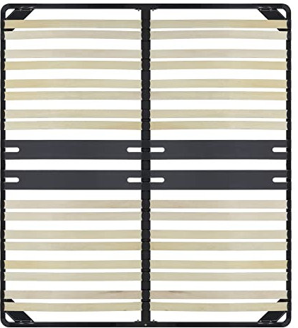 MOG Lattenrost 140x200 cm, Lattenrahmen Ergo IF28 aus stabilem Metall - für alle Betten geeignet