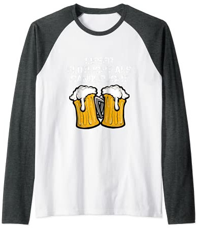 Lieber Flutlicht als Candlelight Biert-shirt Schnaps Saufen Raglan