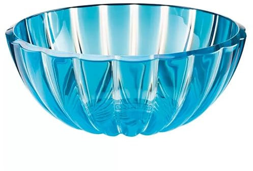 GUZZINI - Schussel S Dolcevita, Bio-Based Plastic, Turquoise, 12x12xh5