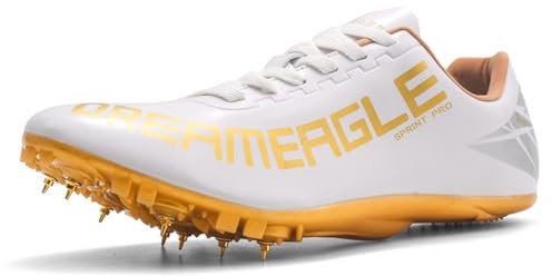 SerendipitousWhisper 8 Nägel Sprints Schuhe Unisex-Leichtathletik-Sprint-Spikes Leichte Professionelle Sportschuhe Verschleißfest Laufschuhe für Jungen Mädchen Damen Herren