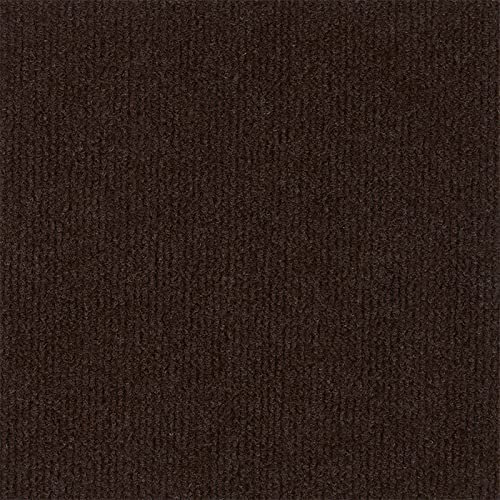 Teppichfliese selbstklebend 10 Fliesen rutschfeste Teppichquadrate, 30 x 30 cm, Selbstklebende Teppichfliesen, abziehbarer und aufklebbarer Teppich, schalldicht, mehrere Farben erhältlich, 0,5 cm Flo
