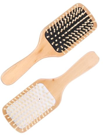 MERRYHAPY Holzmassagekamm Für Haare Und Kopfhautmassage Haarkamm Aus Holz Langlebiger Salonkamm Ohne Schadstoffe Geeignet Hausgebrauch