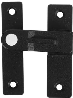 DIYEAH Verrous De Porte à Bascule Alliage De Zinc Pour Portes Intérieures Salles De Bain Chambres Et Espaces Sécurisés
