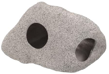 Milisten Décoration Aquarium Ornement de Grotte Refuge pour Poissons et Crevettes Accessoire Habitat pour Eau Douce Décor Réaliste et Fonctionnel