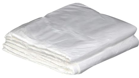 LALADEFIEE 50 Stück Einweg Friseurschürzen 110X150cm Haarfärbeschal PE Schutzschürze für Salon und Heimgebrauch