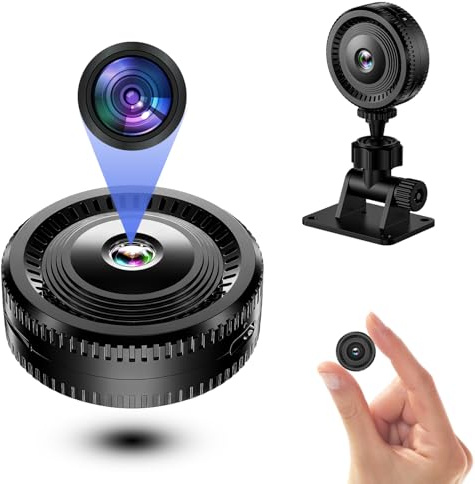 Lefunpets Hidden Camera,UHD WiFi Spy Camera - with Night Vision & Motion Detection, Wireless Indoor Security Camera for Pet/Baby/Nanny, App Live Feed, Smallest Smart for Home Monitoring