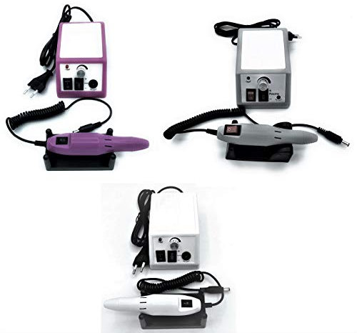 TEMPO DI SALDI Fresa per Unghie Professionale con Manipolo Fresa 20.000 RPM, Lima Unghie Elettrico, Set Manicure completo di Attrezzi per Pedicure, Nail Drill Fresa Cuticole