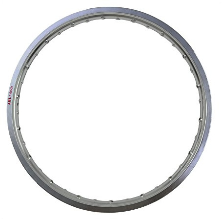 AHL Motorrad Felge 6061 Aviation Aluminium Felgenring Wheel(1.60x21,silber) | Motorrad Felge 6061 Aviation Aluminium Felgenring Wheel Circle (1.60x21,silber)