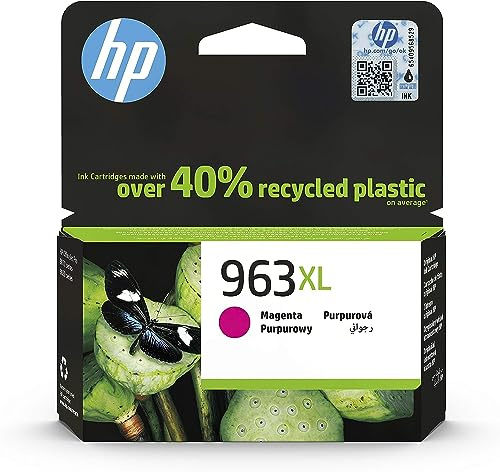 HP 963XL Magenta Original Druckerpatrone, hohe Reichweite | Tinte für OfficeJet Pro 9010, 9010e, 9020, 9020e, ~1600 Seiten (3JA28AE)