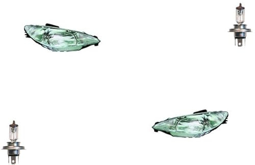 Johns, Scheinwerfer Halogen passend für Peugeot 206 CC 09/1998- mit H4 Set Links Rechts