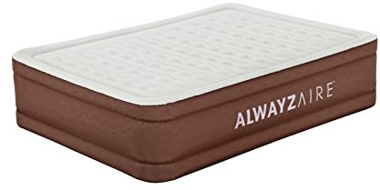Bestway AlwayzAire Fortech Luftbett mit integrierter Doppelpumpe Double XL/Hi 203 x 152 x 51 cm