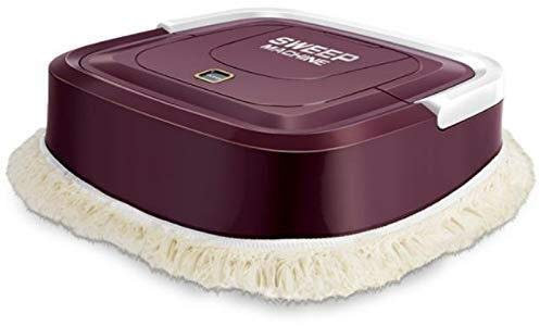 Samnuerly Robot Aspirador Inteligente automático, máquina fregona eléctrica para Suelo, barredora Compatible con aspiradora Morada para el hogar