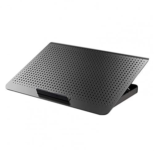 XTYPE New Metal Panel Laptop Cooler Stand Gaming Laptop Cooling Fan Laptop Cooling PadNotebook Cooler Stand for Gaming (Color : Schwarz)