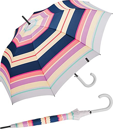 ESPRIT Regenschirm Neon Kickstripe - Stockschirm Automatik