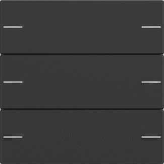 Hantelset 3f Tastsens.4 System 55 sw - Touch-Taste für Bussystem schwarz