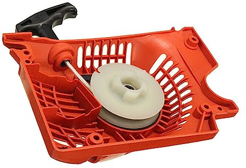 52cc 58cc Starter Cable de arranque, arrancador de arranque rojo, piezas de motosierra, para motosierra china 5200/5800