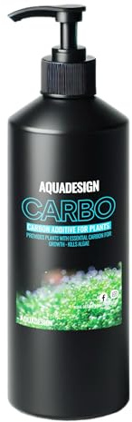 AquaDesign CARBO 500ML Aquarium Liquid Carbon Plant Fertiliser Food