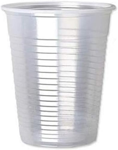 Sunrise Packaging 2000 x Clear 7 Ounce Drinking Tumbler Recyclable Cups for Water Coolers, Wedding, Parties, Events, Birthdays and All Occasions