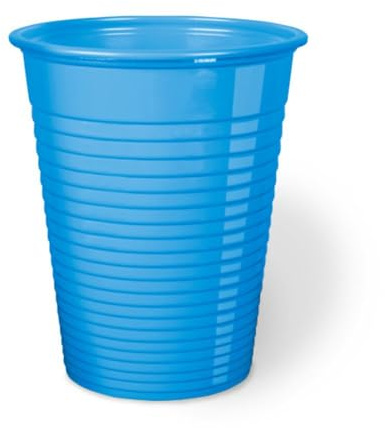 Generico 200 Bicchieri Plastica Usa e Getta Colorati (200 ml) Bicchieri Monouso per Acqua e Bibite Varie, Made in Italy Idonei al Contatto Alimentare, Ideali per Feste ed Eventi