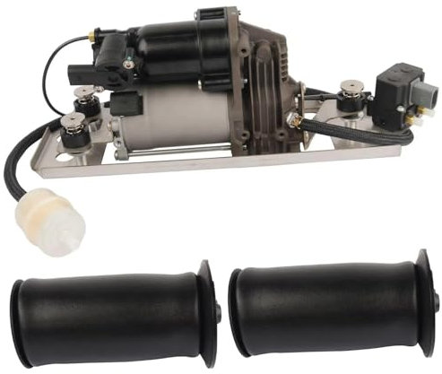 Bilstötdämpare Luftfjädringskompressor+2ST Luftfjäder 37106793778 För BMW 5-serie E61 523i 530d 37206792855 37126765602 Stötdämparfjäderben