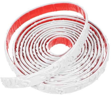 Homoyoyo Moldura De Pared Autoadhesiva Pvc Flexible Para Esquinas y Decoración De Hogar