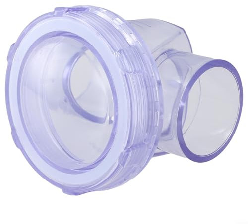 Clapet anti-retour en PVC, clapet anti-refoulement d'eau, pour raccordement de tuyaux de vidange en PVC de 50 mm pour usage domestique industriel (A)