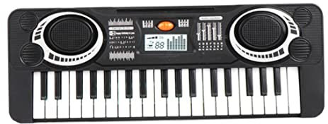 Kids Electronic Keyboard Piano 37 Keys Digital Musical Instrument Toy Boys Girls No Battery