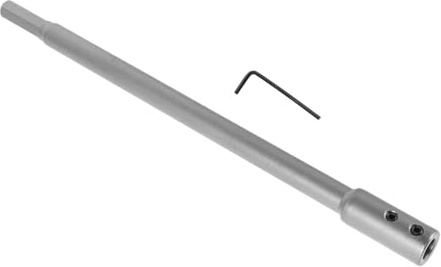 LIFKICH Drill Bit Holder Extension Hex Shank Chuck Extension Rod for Bench Grinder
