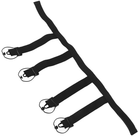 Cabilock Cinturón De Soporte para Calcetines De Hockey sobre Hielo, Ligas Elásticas Ajustables y Seguras para Entrenamientos y Partidos