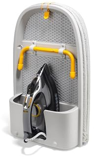 Joseph Joseph Pocket Max Portable Folding Tabletop Ironing Board, 110 cm Surface, Integrated Iron Storage
