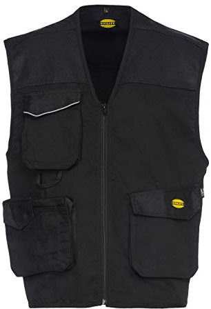 Utility Diadora, Abbigliamento da Lavoro, VEST MOVER, colore BLACK, taglia M
