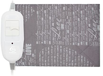 EcoSapiens Wärmekissen Elektrisch, Heizkissen 30x40 cm, 2 Heizmodi, Elektrisches Heizkissen für Rücken Schulter Nacken, Heizdecke füsse, Sitzheizung bürostuhl, Heizmatte Wärmematte (40 x 30 cm)