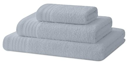 Degrees Home - Juego de Toallas de Baño: Ducha, Manos y Bidé - 100% Algodón - 480 g/m2