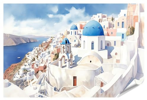 islandburner XXL Bild Poster Werkzeuge hergestellt in Santorini Griechenland Premium Bilder Fotodruck