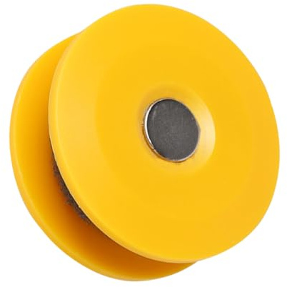 POPETPOP Cykelkedjan Rengöring Borste Rolling Bike Chain Cleaner Bike Chain Washer (gul)