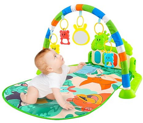 NevPuose Play Gym - Mat de Actividad de niños de Piano, Alfombra de