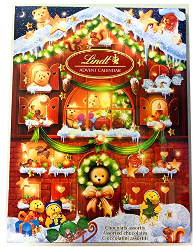 Lindt Calendario de Adviento Osito Navidad 2021 172g
