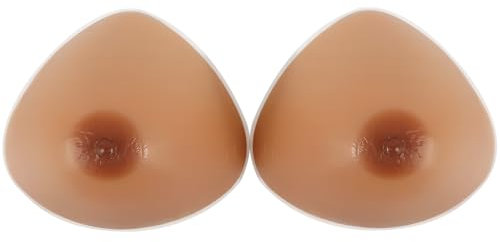 Vollence Triangel F Cup Silikonbrüste Silikon Brust Brustform Brustformen Gefälschte Brüste Falsche Brüste Künstliche für Mastektomie Prothese Transvestiten Crossdressers