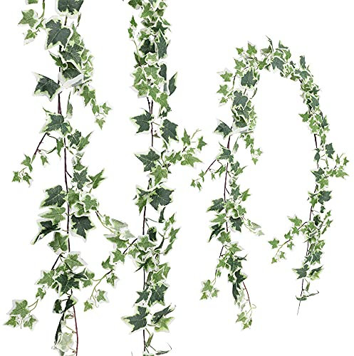 Dallisten Lot de 3 paquets de vignes artificielles à suspendre pour mariage, fenêtre, mur, fête, jardin extérieur (A5)