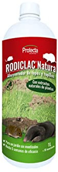 Protecta Rodiclac Natura Topos, Topillos y Ratones de Campo | Repelente Ahuyentador | 100% Natural | Puede aplicarse en Presencia de Animales domésticos
