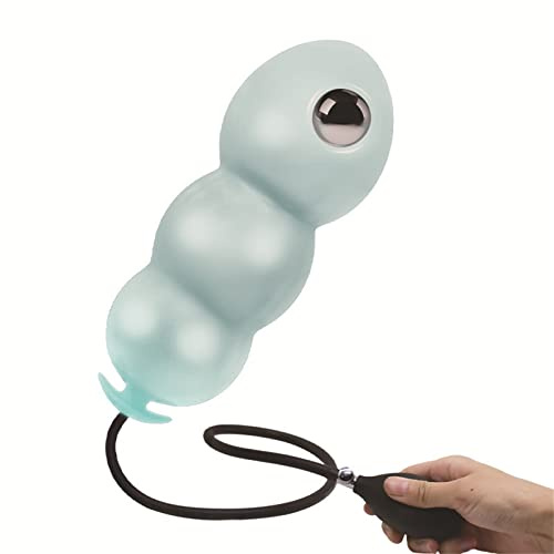 Leuchtender aufblasbarer Analplug, Anal-Expander-Ball, aufblasbares Masturbationsgerät, Sexspielzeug (C)