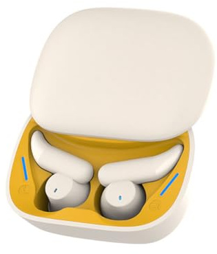 Micool Auricolari invisibili per dormire, wireless, IPX5, impermeabili, leggeri, Bluetooth 5.3, auricolari invisibili per dormire per chi dorme sensibile, lunga durata della batteria/cancellazione del