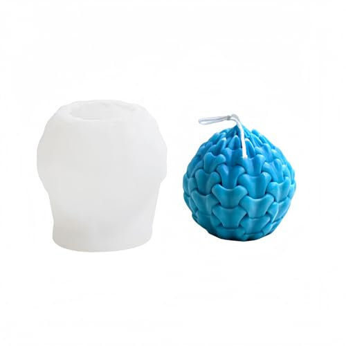 Gießformen Für Kerzen Silikonform Für Kerzen, Reliquien, Aromatherapie-Kerzen, Gipsornament-Form – Transparent