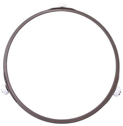 Anneau de four à micro-ondes, anneau pivotant pour micro-ondes Anneau pivotant universel pour micro-ondes 24,2 cm, support de plateau en verre Anneau intérieur de rechange